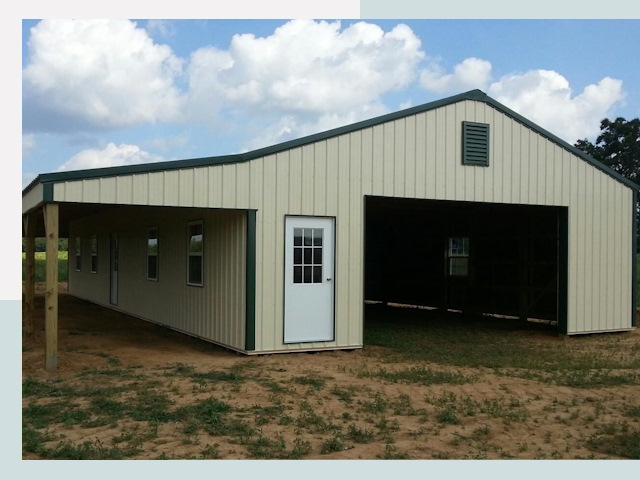 Строительство конюшен в Кстове