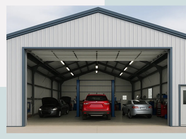 Ангары из сэндвич панелей от 611 руб. в Кстово