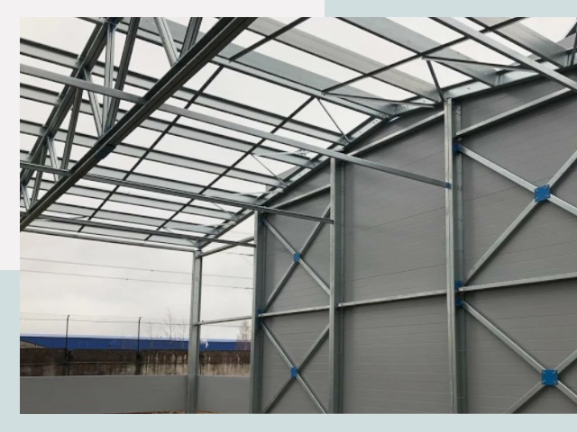 Каркасные ангары от СтальСтрой-Ксв по цене от 611 руб.