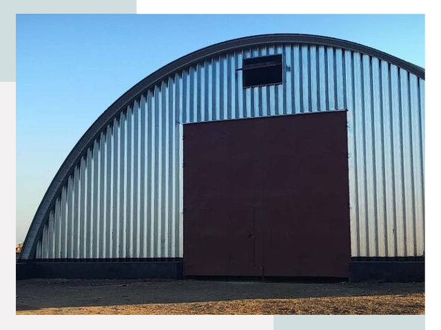 Бескаркасные ангары в Кстове