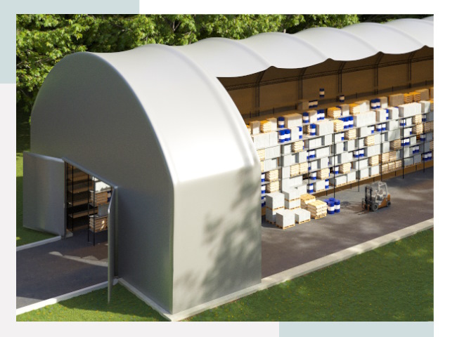 Тентовые ангары в Кстове