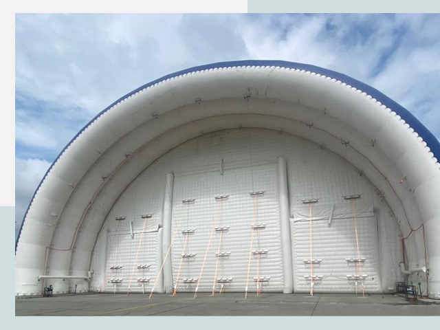 Пневмокаркасные ангары от СтальСтрой-Ксв по цене от 611 руб.