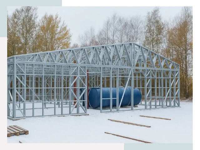 Металлические ангары в Кстове