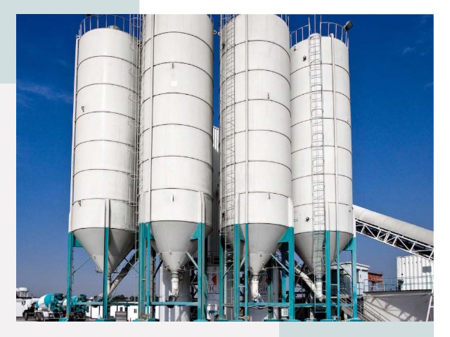 Строительство цементных силосов в Кстове