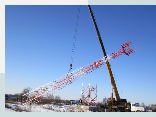 Строительство башен связи в Кстове от 611 руб.