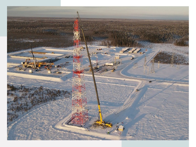 Мачты связи в Кстове