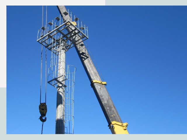 Монтаж осветительных мачт в Кстово от 611 руб.