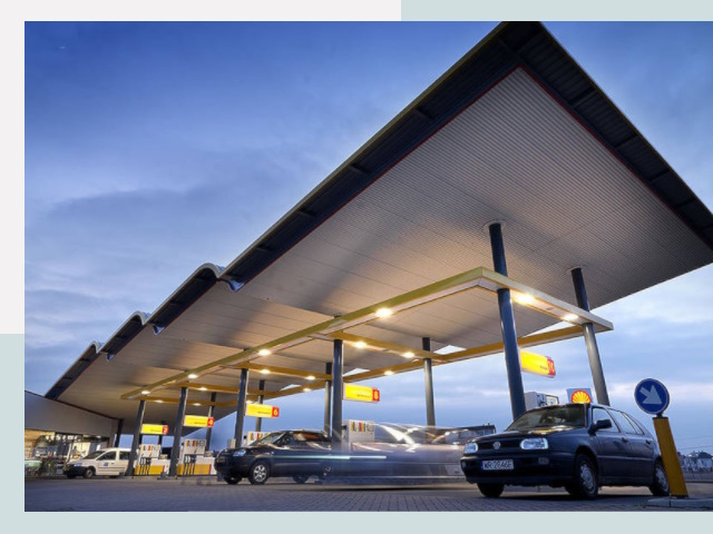 Навесы для АЗС в Кстово от 611 руб. - Защита и комфорт