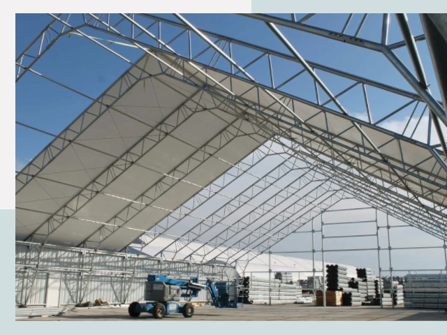 Каркасно-тентовые сооружения от СтальСтрой-Ксв по цене 611 руб.
