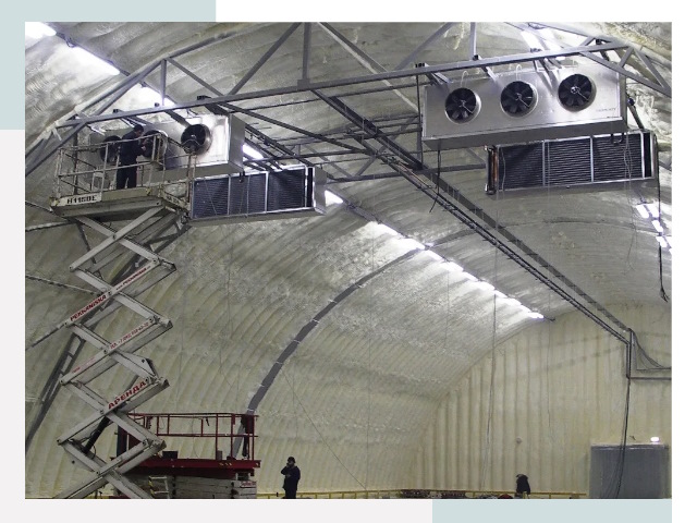 Оснащение ангаров в Кстове