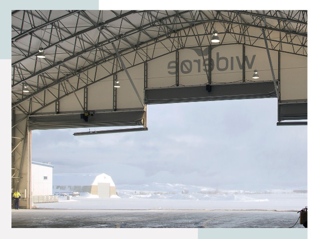 Ворота для ангаров в Кстове