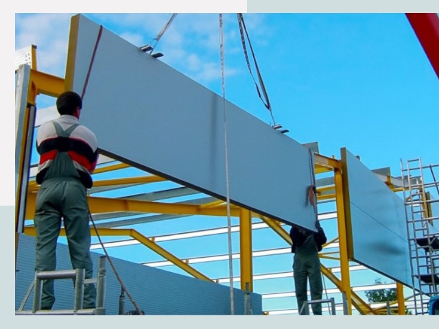 Монтаж сэндвич-панелей в Кстове от 611 руб.