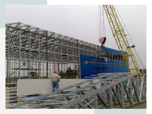 Монтаж ангаров в Кстове