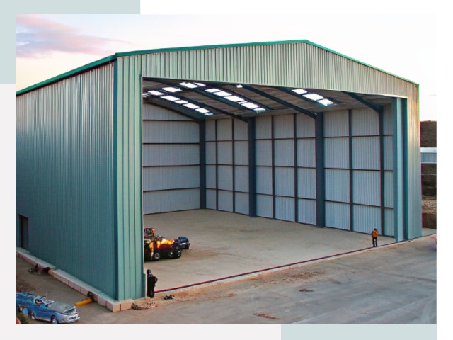 Строительство ангаров в Кстове